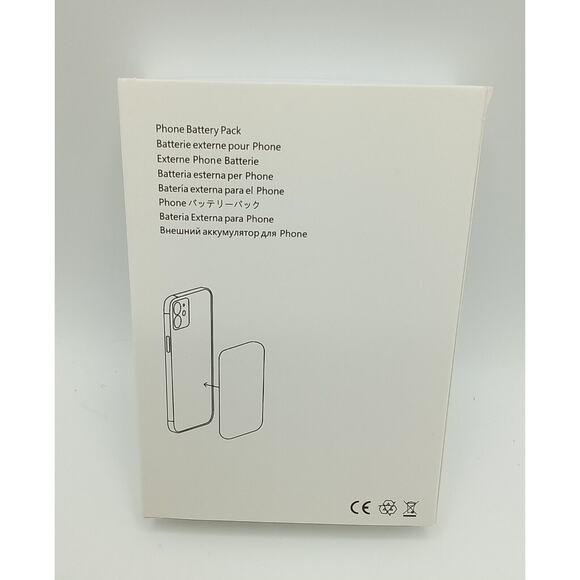 NEW Magnetic Wireless Power Bank for iPhone 12,13,14,15 w/Charging Cable - Picture 3 of 3